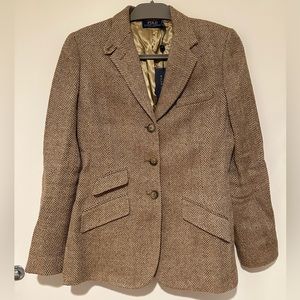 NWT Polo Ralph Lauren Herringbone Blazer